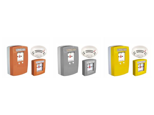 Roto RWA-Steuerungspaket SPA in Orange, Grau und Gelb