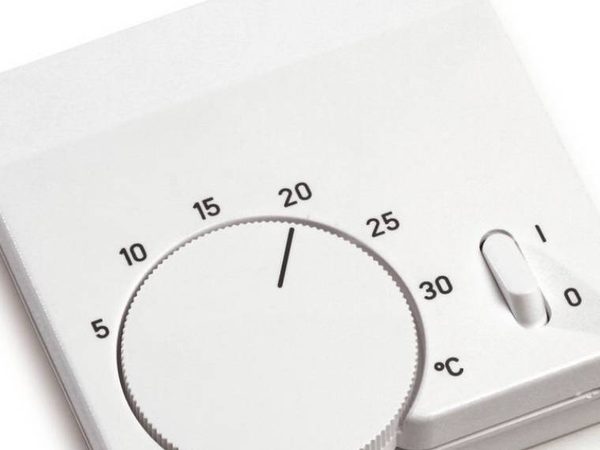 Temperaturskala des Roto Thermostatschalters