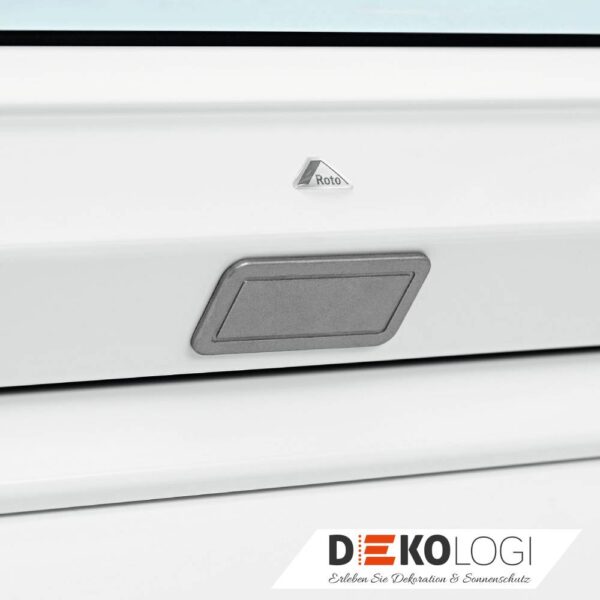 Roto Abdeckplatte Griff – Schiefergrau