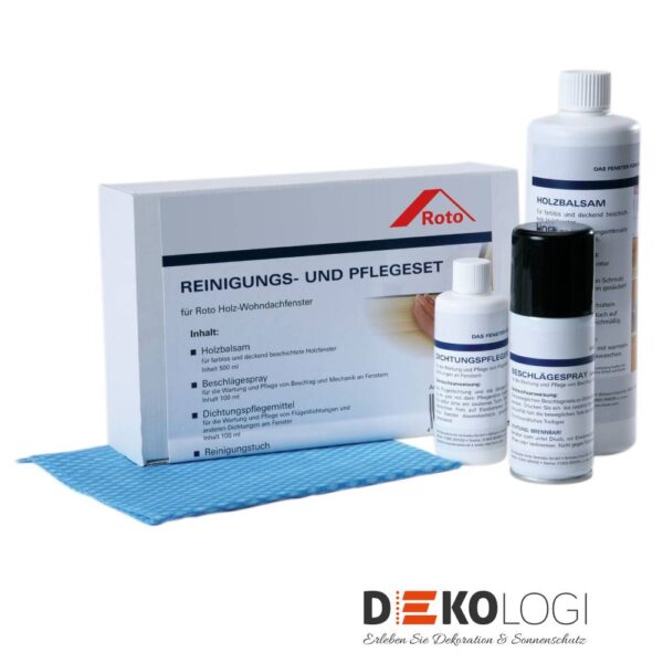 Roto Pflege-Set – Holzfenster