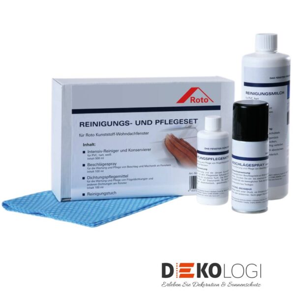 Roto Pflege-Set – Kunststofffenster