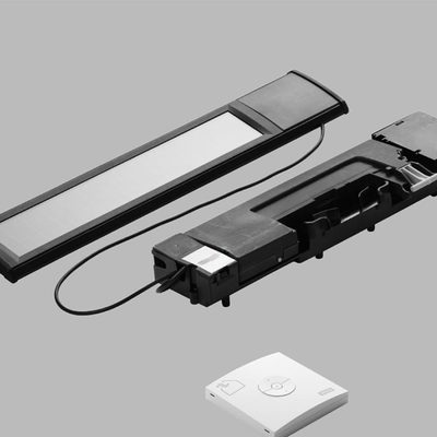 VELUX Solar-Nachrüst-Set KSX 100K mit Motor, Solarmodul und Funk-Wandschalter