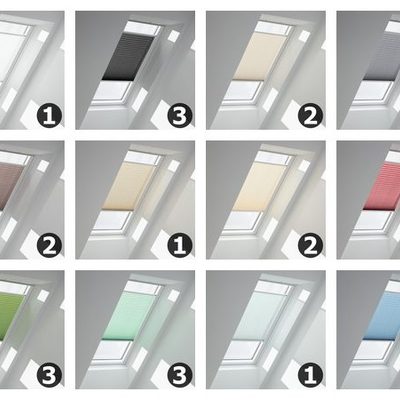 Velux Stoffmuster für Plissees