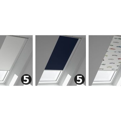 Velux Stoffmuster für Verdunkelungsrollos
