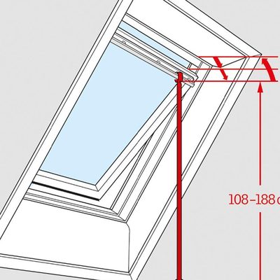 VELUX Teleskop-Bedienstange ZCT 200K mit 108 bis 188 cm