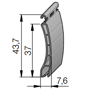 Kunststoffprofil SK37